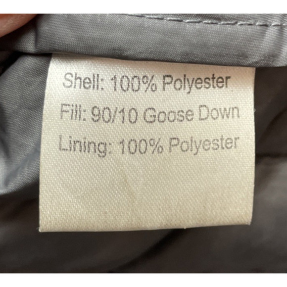 Cordillera Goose Down Vest Womens XS Black Full Zip Outdoor Adventure Puffer - Picture 5 of 8